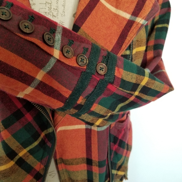 Plaid Anthropologie Hei Hei Jacket - Picture 5 of 7